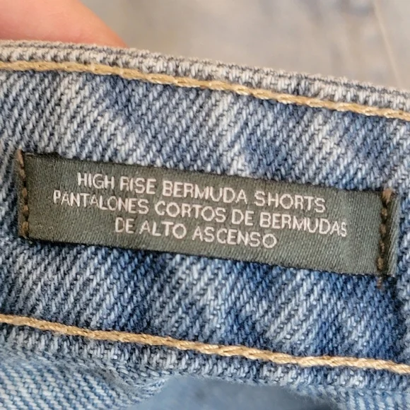 Wild Fable High Rise Bermuda Jean shorts - Picture 9 of 10